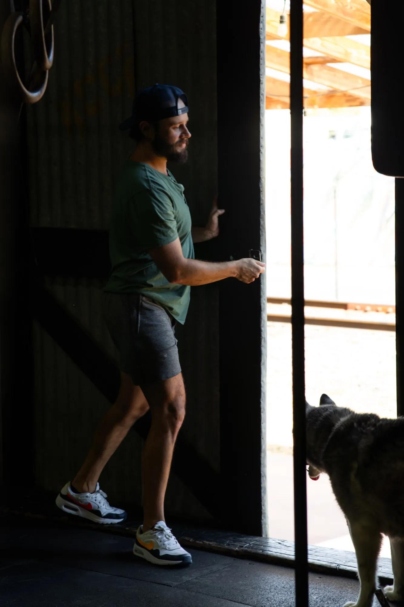 Trent McCarthy's welcoming smile at the TWM doorway, where every client's transformation begins